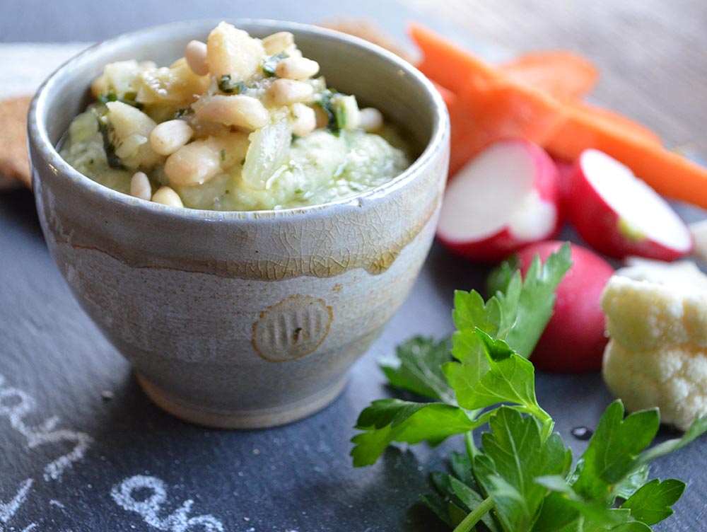 White Bean and Celery Root Puree