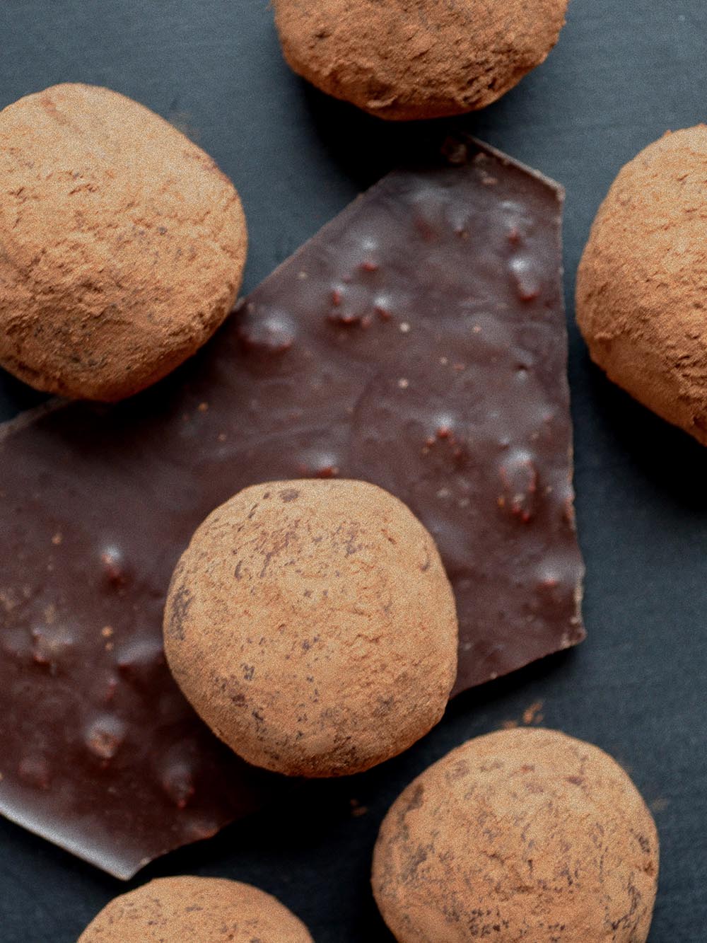 Goat Cheese Chocolate Truffles