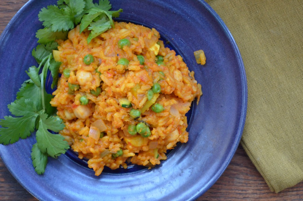 Paella with Vegetables