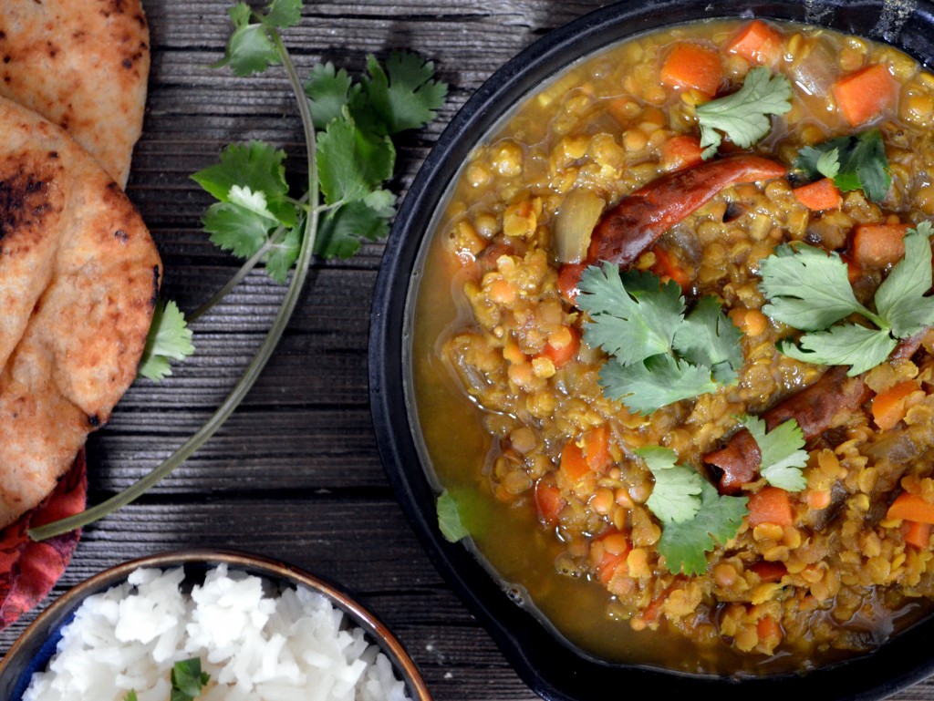 Red Lentil and Vegetable Dal